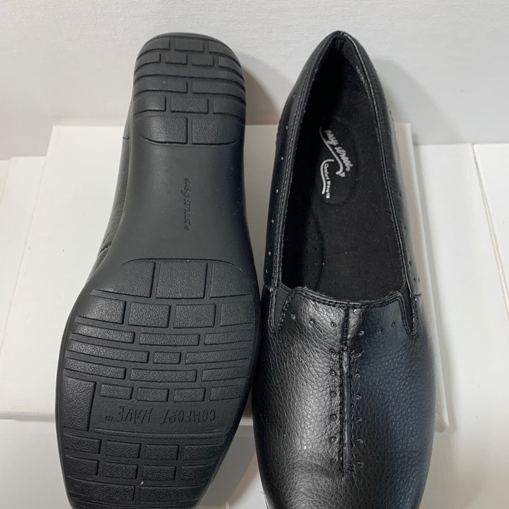 Easy street comfortable work shoes black 8ww - Picture 3 of 4